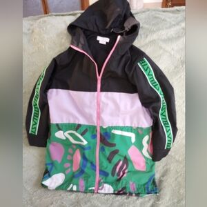 Stella McCartney Kids Black Multi Color Jacket Size 8